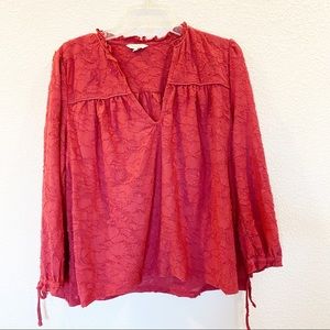 LUCKY BRAND boho blouse